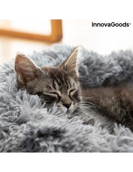 Lit pour Animaux de Compagnie Antistress Bepess InnovaGoods Ø 60 cm