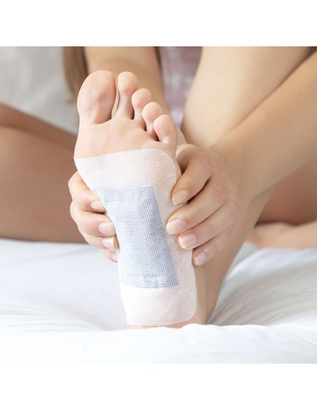 Patchs Détoxifiants pour les pieds Bamboo InnovaGoods 10 Unités