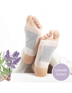 Patchs Détoxifiants pour les pieds Lavender InnovaGoods 10 Unités 2
