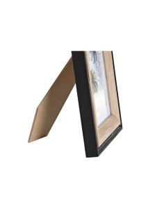 Cadre photo DKD Home Decor Gris Beige Marron Blanc Tropical Bois MDF (15 x 1,5 x 20 cm) (4 Unités) 2