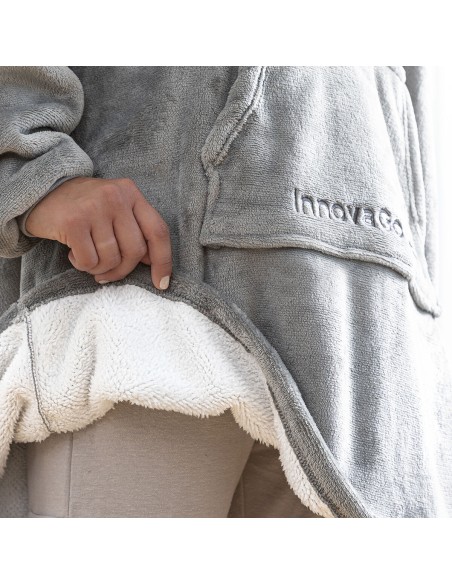 Couverture à Manches Sweat-shirt Oversize avec Polaire Swug InnovaGoods