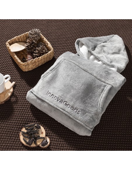 Couverture à Manches Sweat-shirt Oversize avec Polaire Swug InnovaGoods
