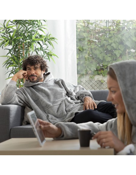 Couverture à Manches Sweat-shirt Oversize avec Polaire Swug InnovaGoods