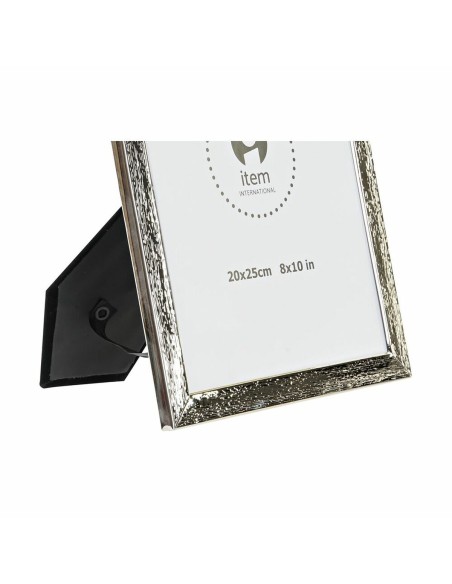 Cadre photo DKD Home Decor Argenté Métal 22 x 2 x 27 cm Traditionnel