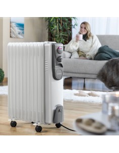 Radiateur à Huile Oileven InnovaGoods 2500 W (11 modules)