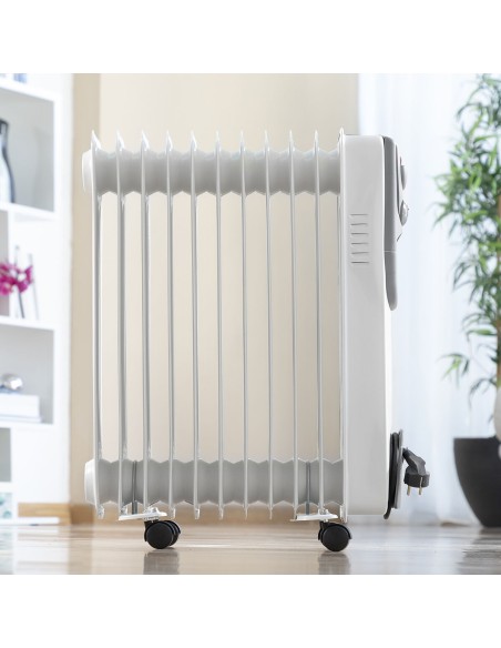 Radiateur à Huile Oileven InnovaGoods 2500 W (11 modules)