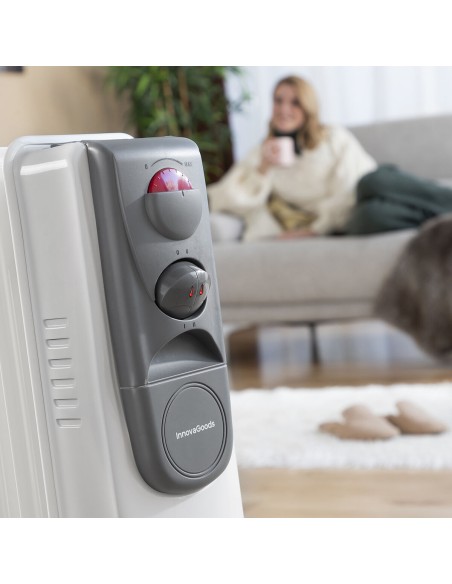 Radiateur à Huile Oileven InnovaGoods 2500 W (11 modules)