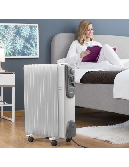 Radiateur à Huile Oileven InnovaGoods 2500 W (11 modules)