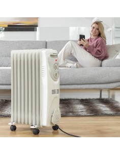Radiateur à Huile Oinine InnovaGoods 2000 W (9 modules)