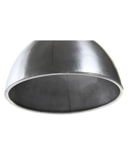 Suspension DKD Home Decor Marron Argenté Fer Bois de manguier 50 W 40 x 40 x 47 cm