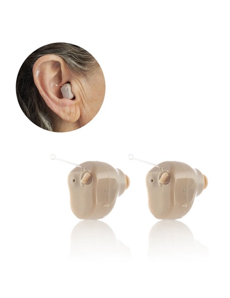 Amplificateur de Son Intra-auriculaire avec Accessoires Hearzy InnovaGoods 2 Unités