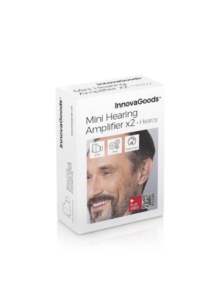 Amplificateur de Son Intra-auriculaire avec Accessoires Hearzy InnovaGoods 2 Unités