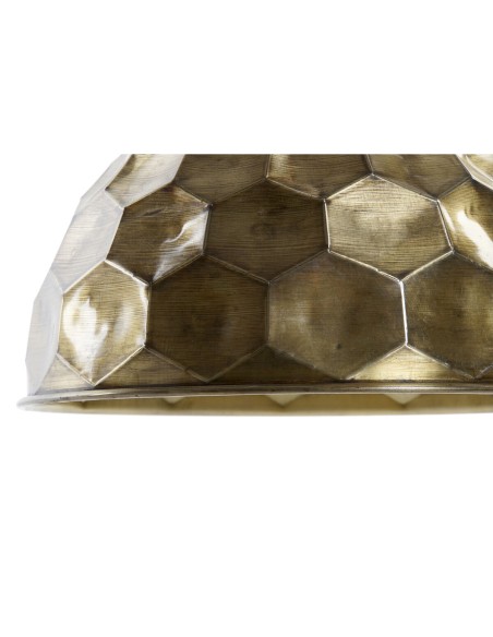 Suspension DKD Home Decor Doré Bois Métal 50 W 39 x 39 x 34 cm
