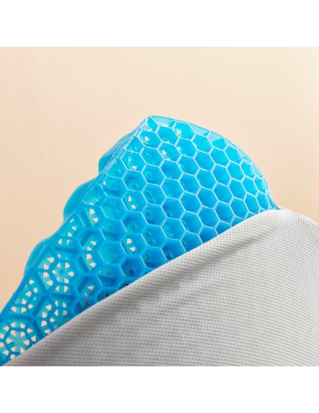 Coussin Lombaire Gel avec Housse Rétractable Glushion InnovaGoods