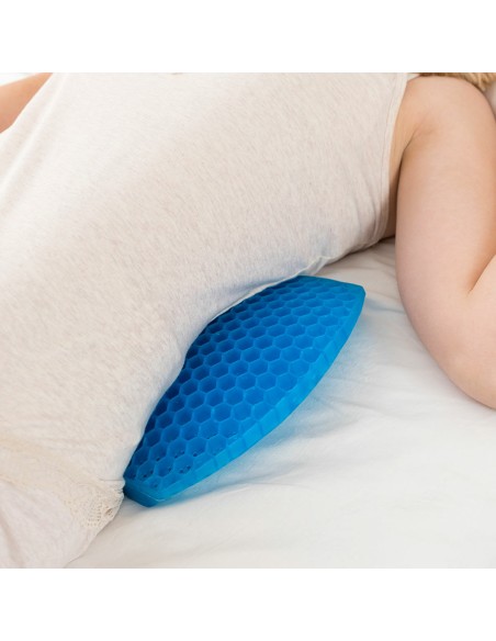 Coussin Lombaire Gel avec Housse Rétractable Glushion InnovaGoods