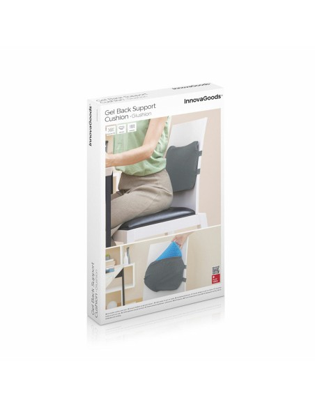Coussin Lombaire Gel avec Housse Rétractable Glushion InnovaGoods