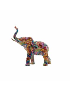 Figurine Décorative DKD Home Decor Eléphant Résine Moderne (26,5 x 10 x 22 cm)