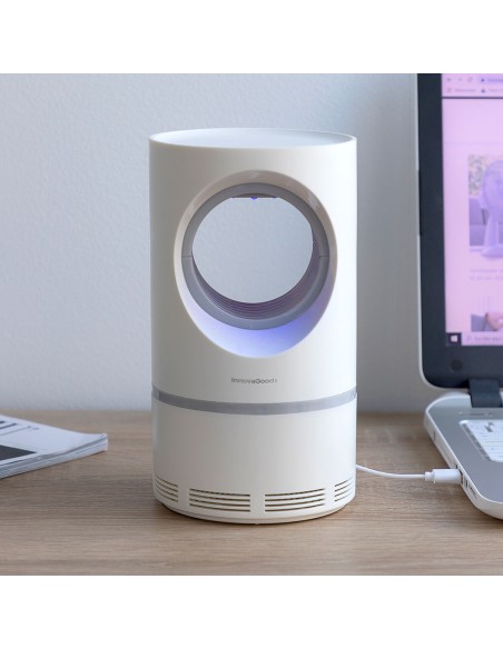 Lampe anti-moustiques à aspiration KL Virvel InnovaGoods