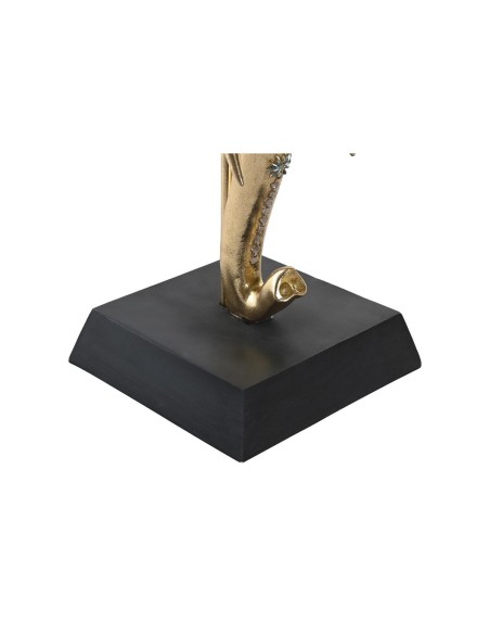 Figurine Décorative DKD Home Decor Noir Doré Eléphant Colonial 43 x 22 x 55,5 cm
