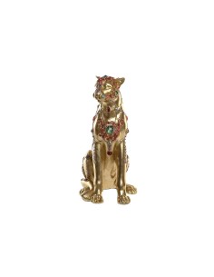 Figurine Décorative DKD Home Decor Léopard Résine Colonial (25,5 x 17 x 33 cm) 2