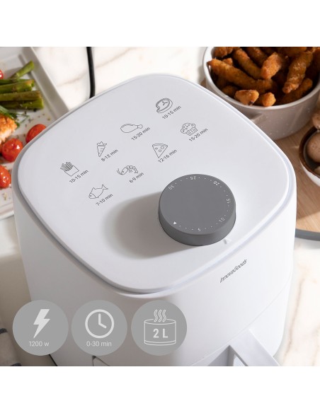 Friteuse à Air InnovaGoods Fryinn Lite 2000 Blanc 1200 W 2 L