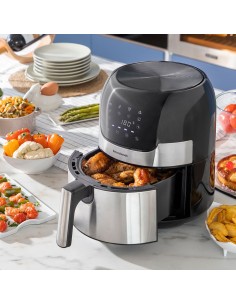 Friteuse à Air InnovaGoods Fryinn 3500 Noir 1400 W 3,5 L Acier inoxydable