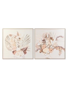 Cadre DKD Home Decor 100 x 4 x 100 cm Urbaine (2 Unités)