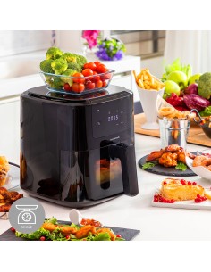 Friteuse à Air avec Balance InnovaGoods Fryinn Balance 5000 Noir 1500 W 5 L Acier inoxydable
