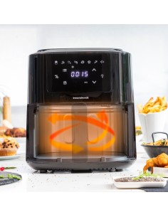 Friteuse à Air avec Balance InnovaGoods Fryinn Balance 5000 Noir 1500 W 5 L Acier inoxydable 2