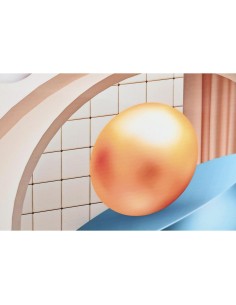 Cadre DKD Home Decor Abstrait 80 x 3 x 80 cm (2 Unités) 2