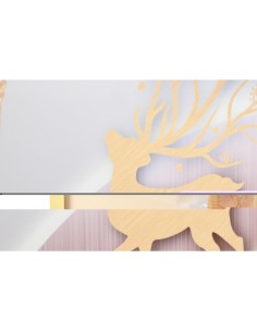 Cadre DKD Home Decor 80 x 3 x 160 cm Feuille d'une plante (2 Unités) 2