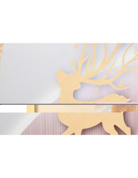 Cadre DKD Home Decor 80 x 3 x 160 cm Feuille d'une plante (2 Unités)