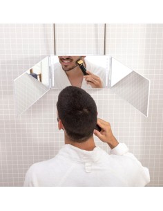 InnovaGoods Miroir de maquillage éclairé Miroir de salle de bain avec design pliant et vue 2