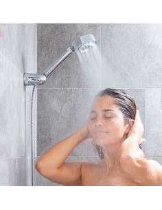 Double Pommeau de Douche avec Distributeur 3 en 1 Xawara InnovaGoods