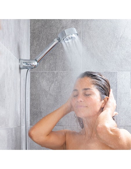 Double Pommeau de Douche avec Distributeur 3 en 1 Xawara InnovaGoods