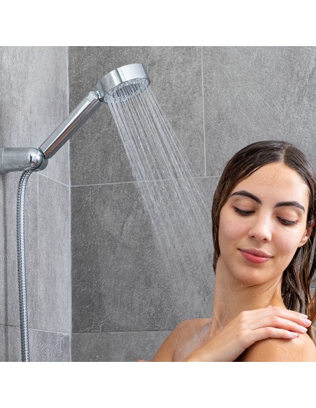 Double Pommeau de Douche avec Distributeur 3 en 1 Xawara InnovaGoods