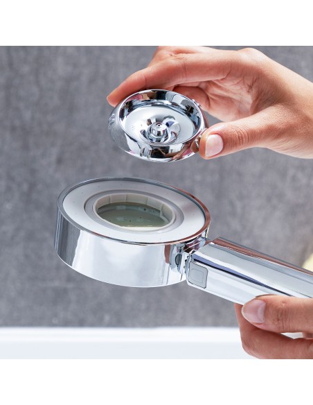 Double Pommeau de Douche avec Distributeur 3 en 1 Xawara InnovaGoods