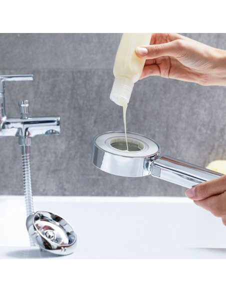 Double Pommeau de Douche avec Distributeur 3 en 1 Xawara InnovaGoods