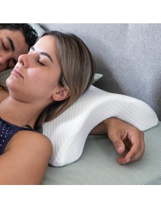 Oreiller Cervical Viscoélastique pour Couple Cozzy InnovaGoods 2