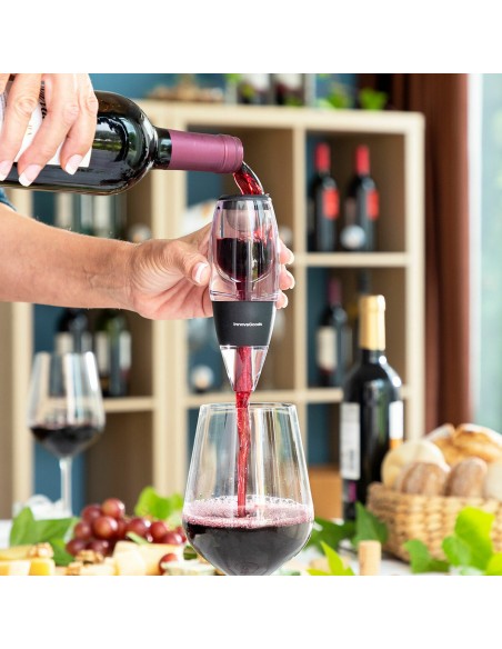 Aérateur de Vin avec Filtre, Support et Pochette de Transport Wineir InnovaGoods