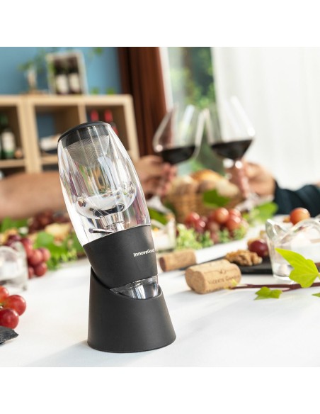 Aérateur de Vin avec Filtre, Support et Pochette de Transport Wineir InnovaGoods
