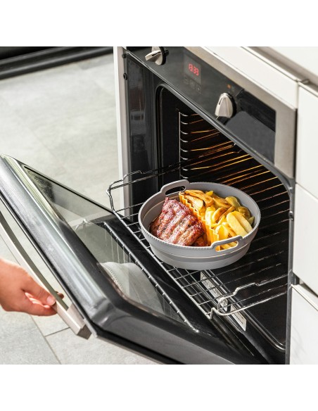 Panier en Silicone Pliable pour Friteuses à Air Fliynner InnovaGoods