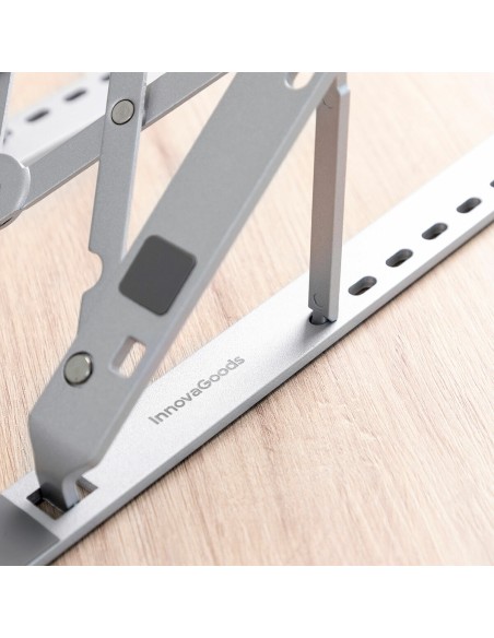 Support Pliable et Réglable pour Portable Flastan InnovaGoods
