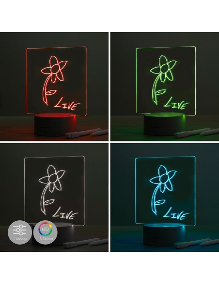 Tableau de Notes et Messages LED Lemo InnovaGoods