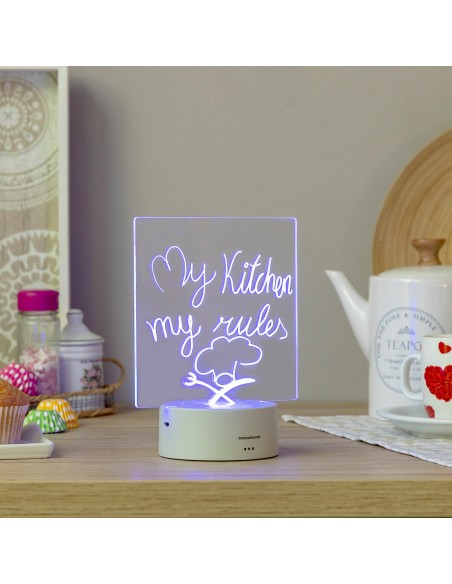 Tableau de Notes et Messages LED Lemo InnovaGoods