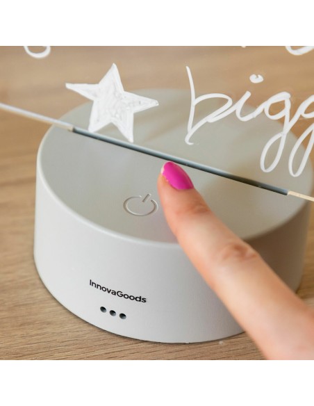 Tableau de Notes et Messages LED Lemo InnovaGoods