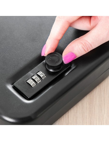 Coffre-Fort Portable avec Câble de Sécurité Prisaven InnovaGoods