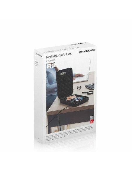 Coffre-Fort Portable avec Câble de Sécurité Prisaven InnovaGoods