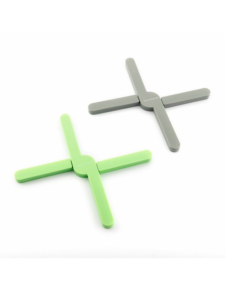 Dessous-de-plat Individuels Pliables en Silicone Folvet InnovaGoods 2 Unités