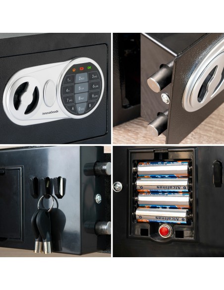 Coffre-fort avec Serrure Électronique Safeck InnovaGoods